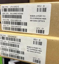 LPE12002-e Emulex 8GB DP FC PCI Express 2.0 HBA LPE12002