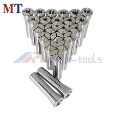 23 Set R8 Collet Set Fractional 1/16" To 3/4" High Precision