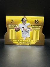 2025 Panini Silhouette Ben Roethlisberger Pillars of the Game Die Cut #30 Silver