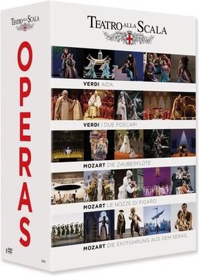 Music Dvd - Teatro Alla Scala: Operas (8 Dvd)  - C Major -D- Neu