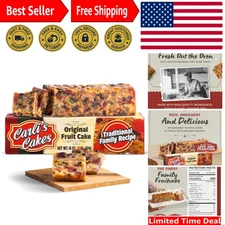 Carli's Cakes 1lb Traditional Fruit Cake – Perfect Holiday Gift for Loved Ones