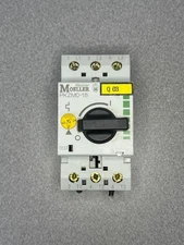Eaton Klockner Moeller PKZM0-1.6 50kA 600V AC Motor Protector Circuit Breaker
