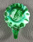Boyd's Crystal Art Glass MINI PITCHER #30 MINT GREEN 10-17-83 Glows NOS — photo 8