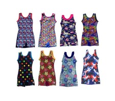 NEW Gymnastics Girls Biketard by Snowflake Designs - Variety to Choose From