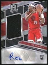 2023-24 Panini Spectra #207 Duop Reath Rookie Jersey Auto /199