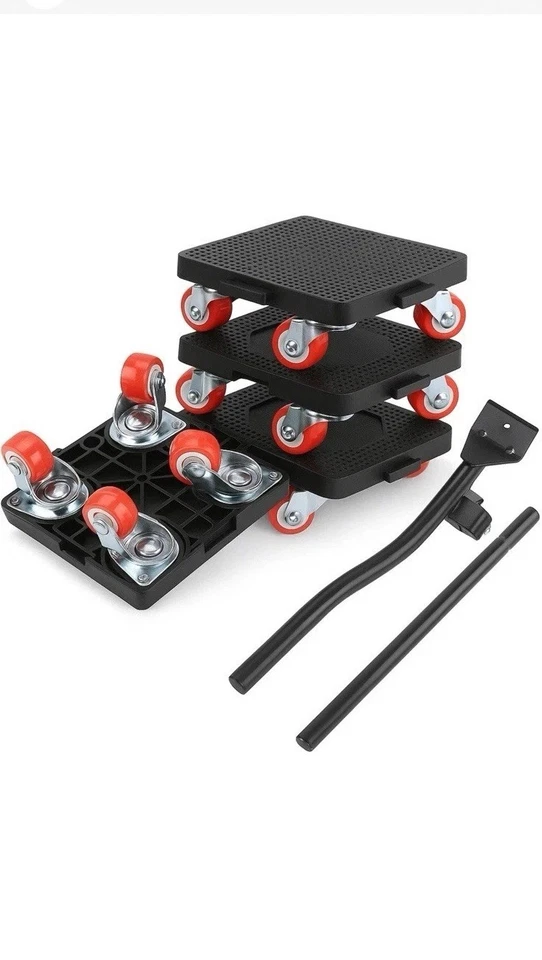 (usado) Elevador de móveis pesados com 4 controles deslizantes eletrodomésticos ferramentas móveis de rolo - Imagem 2 de 4