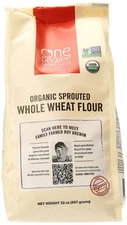 One Degree Organics Organic Sprouted Whole Wheat Flour, 32 oz