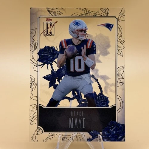 2025 Topps Signature Drake Maye Base (RAW)