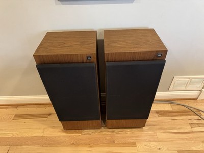 JBL L80T Speakers 10” Refoamed Woofers 3-Way Vintage HiFi 127H-1