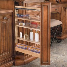 Rev-A-Shelf 432-VF26SC-6 Wood Classics 6"W Soft Close Bathroom - Maple