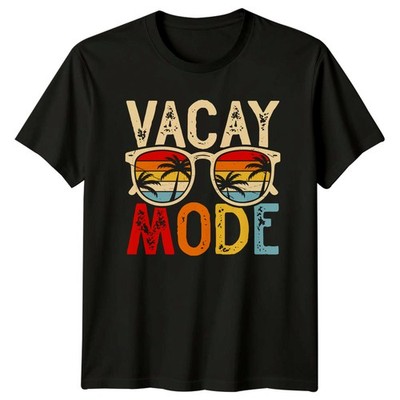 Vacay Mode T-Shirt Sommer Strand Reise Urlaub Urlaub Geschenk für Sie und Ihn