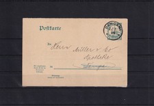 AW617) Deutsche Kolonie Ostafrika DOA Ganzsache gelaufen ab PANGANI