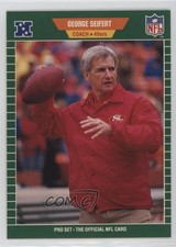 1989 Pro Set George Seifert #389 1e95