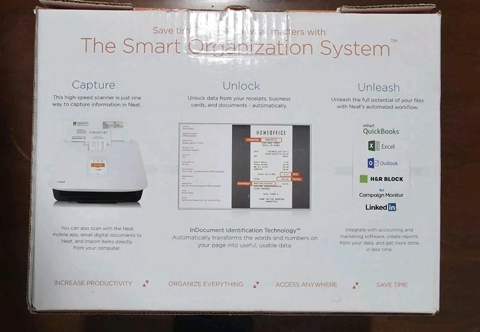 Neat Connect NC-1000 WiFi Touch Screen Cloud Scanner Digital Filing System - Image 2 of 4