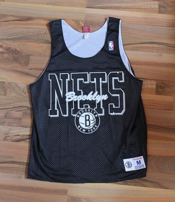 Brooklyn Nets Rev. NBA Jersey Gr. M Mitchell & Ness Wendetrikot Basketball