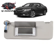 83280T2FA52ZA Driver Side Sun-Visor Assembly Gray For 13-17 Honda Accord