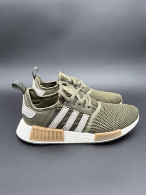 ADIDAS NMD_R1  Olive Strata Silver Pebble  Men s Size Mens Shoes IF6778