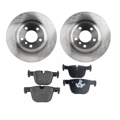 Brake Disc and Pad Kit For 2017-2018 BMW 330i xDrive Rear - Picture 1 of 12