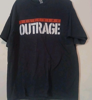 Chris Rock Selective Outrage Netflix Promo Special Comedy T Shirt XL Heavy
