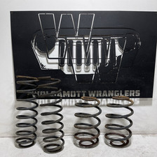 Factory Front Rear Coil Springs Set Of 4 97-06 Jeep Tj Wrangler Oem Cc 30