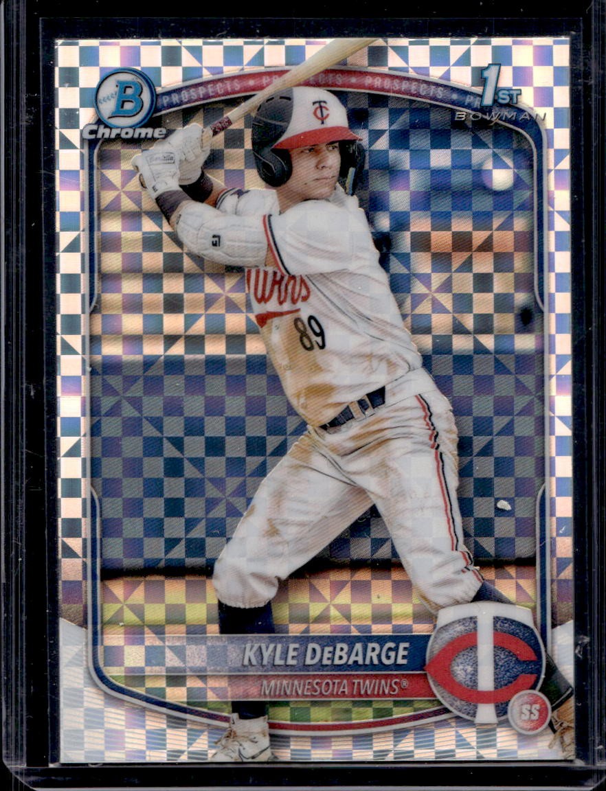 Kyle DeBarge 2025 Bowman Chrome #BCP-139 X-Fractor