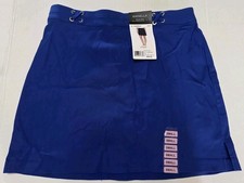 RAFAELLA Woman's Small Skirt Skort Cobalt Blue, Length 17", Comfort Fit NWT
