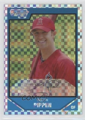 2007 Bowman Draft Chrome Draft Picks X-Fractor 172/299 Trevor Pippin #BDPP5 0q7