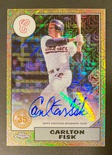 ⚾(pick) CARLTON FISK 1987-2022 varieties, Chicago White Sox AUTOGRAPH, HOF⚪⚫
