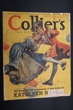 Collier's Magazine April 13, 1940 E.M. Jackson Cover, Kathleen Norris Coca-Cola