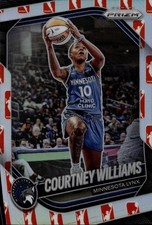 2025 Panini Prizm WNBA WNBA Logo Prizms Courtney Williams Card #69