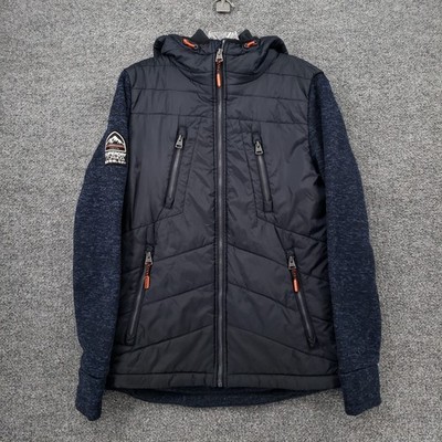 Superdry Quilted Utility Bomber Jacket Superdry Jacket Mens S