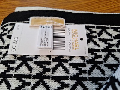 Michael Kors Black and White Knit Set Michael Kors | Accessories | Michael Kors Black And White  main image 3