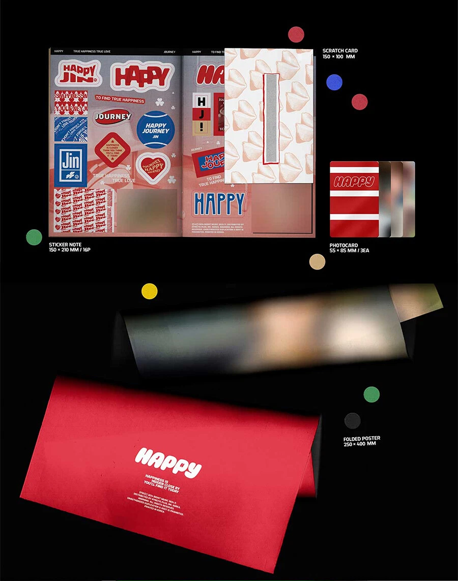 BTS JIN ‘Happy’ 3形態×7セット（21枚） 特典付　新品未開封 新品未開封 BTS JIN Happy 3形態セット CD 限定特典付き - メルカリ