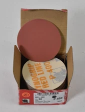 Indasa Rhynogrip Grip Abrasive Discs 3" Hook & Loop 50 Piece Pack 320-400