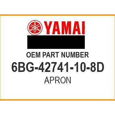 Yamaha APRON 6BG-42741-10-8D OEM NEW