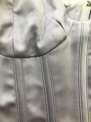 HOUSE OF CB 'Breeze' Orchid Satin Corset Maxi Dress M 10/12 3748 - Picture 5 of 14