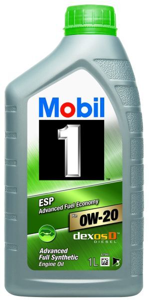 Mobil 1 ESP X2 0W-20 5Lボトル2本 Mobil 1™ ESP X2 0W-20