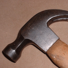 Vintage Craftsman Oval Logo Curved Claw Hammer w/Wood Handle ... Made in USA