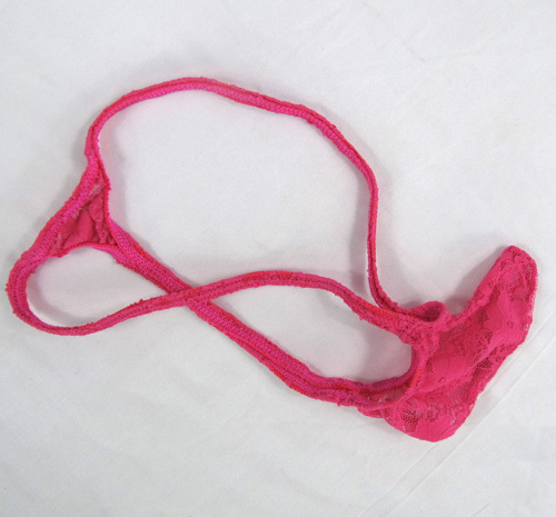 K4059 K495 Para Hombre Bolsa de Cuerdas Tanga Pene Manga T Espalda Elástica Encaje Floral - Imagen 11 de 24