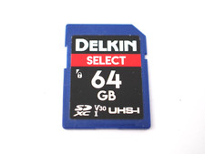 Delkin 64Gb SDHC Memory Card