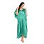 thumbnail 100  - Women Plus Size Kaftan Satin Caftan Long Maxi Dress Kimono Sleeve Evening Gown