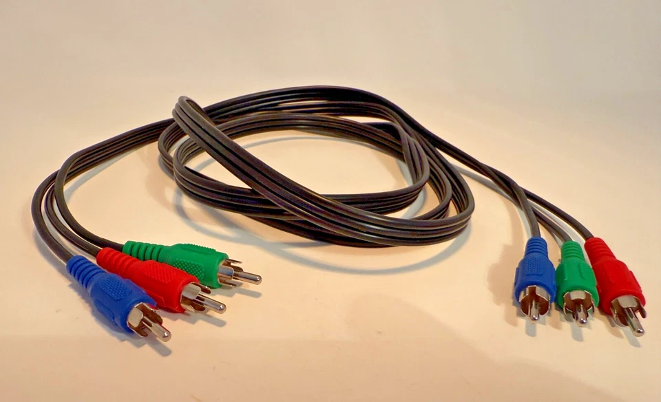 RCA Component Cable – 6 Feet – RGB Video – Male To Male - Image 4 of 4