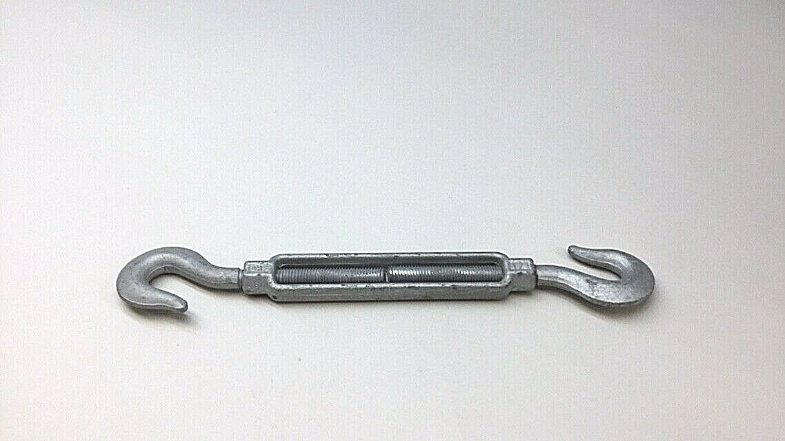 Turnbuckle 1/2'' x 6'' Hook & Hook Galvanized CHF Turnbuckle eBay