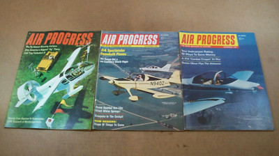 Lot of 3 ~ Air Progress Magazine ~ 1967 ~ January, November, December