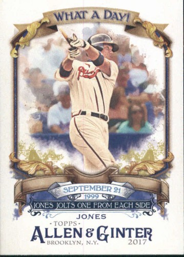 2017 Allen and Ginter - What a Day Inserts - Singles - You Pick - Bild 30 von 67