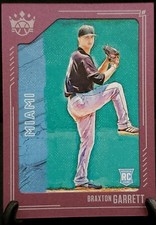 2021 Panini Diamond Kings Plum Frame Braxton Garrett #48