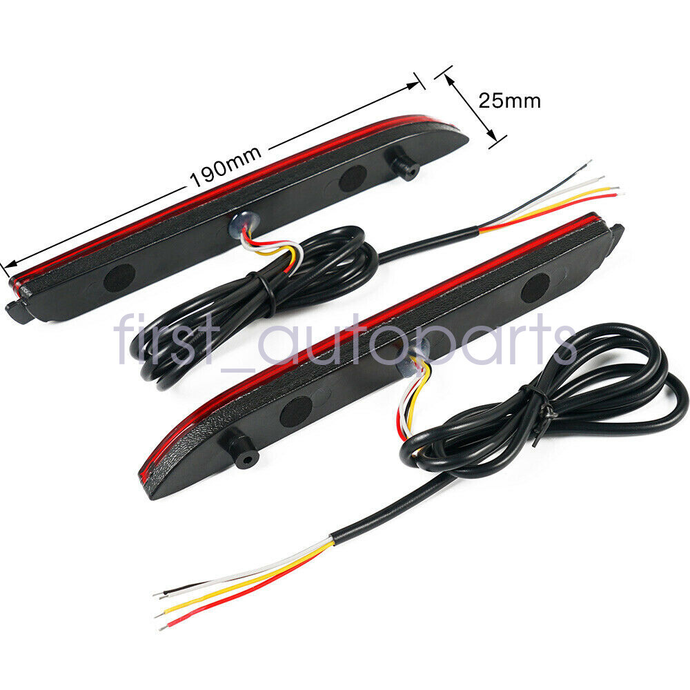 LED Brake Light & Reflector For Toyota RAV4 2019-2022 - Rear Bumper Driving Light 1 thumbnail image