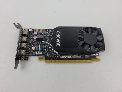 Nvidia Quadro P1000 4GB GDDR5 4x mini-DisplayPort PCIe Video Graphics Card USED