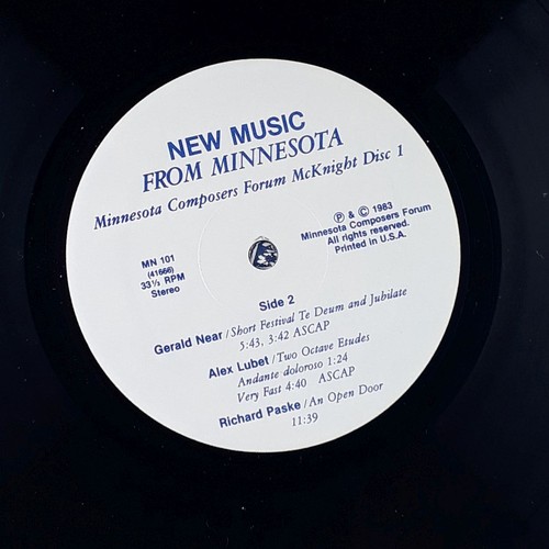 New Music From Minnesota (MN 101) Eric Stokes David Means Gerald Near Alex Lubet - Picture 3 of 4