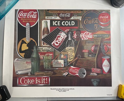 World Premiere of New Coca-Cola 1985 Radio City Music Hall 24 x 20